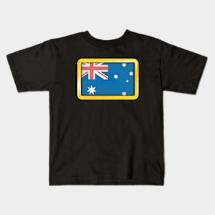 Country Flag of Australia Kids T-Shirt